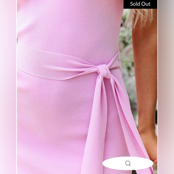 VICI Stacie One Shoulder Knit Midi Dress - Picture 3 of 5